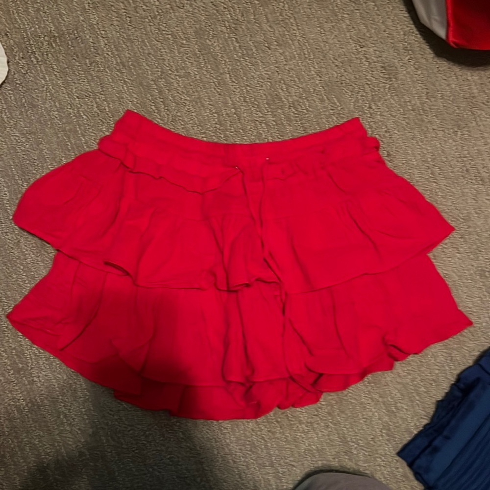red skirt